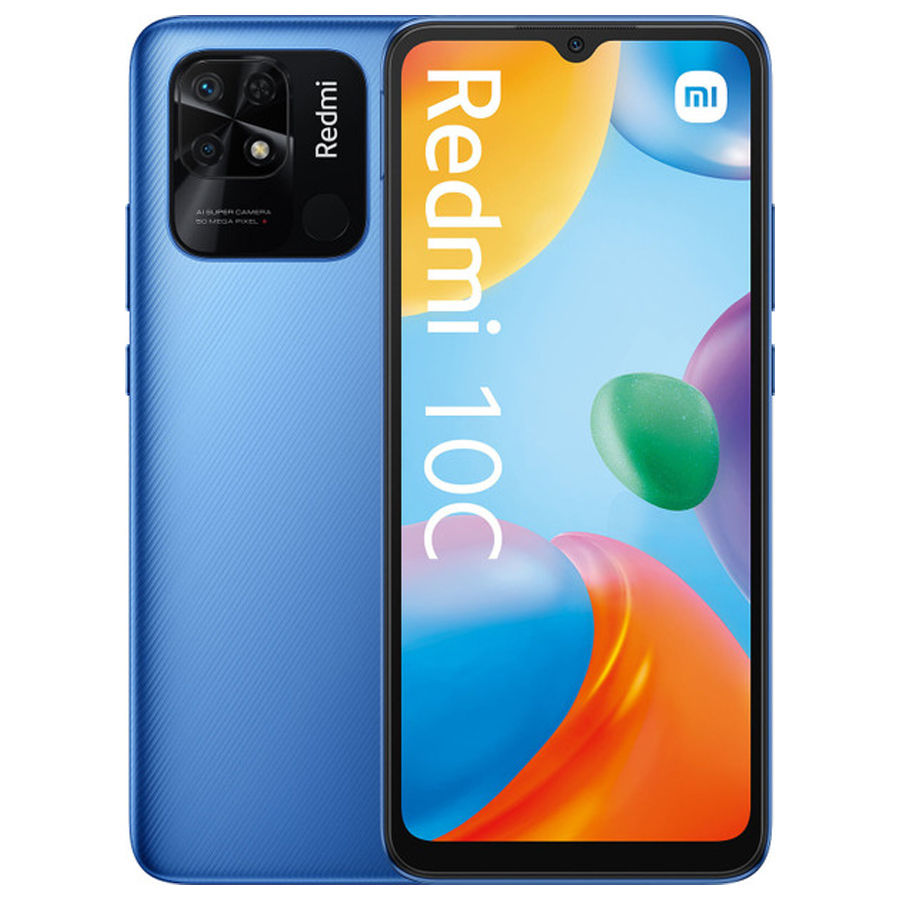 گوشی موبایل شیائومی مدل Redmi 10C ظرفیت 128 گیگابایت - رم 4 گیگابایت